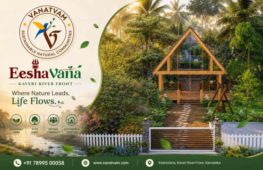 Vanatvam Farmland: ನಗರದಿಂದ ದೂರ.. ಪ್ರಕೃತಿಗೆ ಹತ್ತಿರ.. ನಿಮ್ಮದೇ ನೆಮ್ಮದಿಯ ಹೊಸ ವಿಳಾಸ - 'ವನತ್ವಂ' ಫಾರ್ಮ್‌ ಲ್ಯಾಂಡ್‌