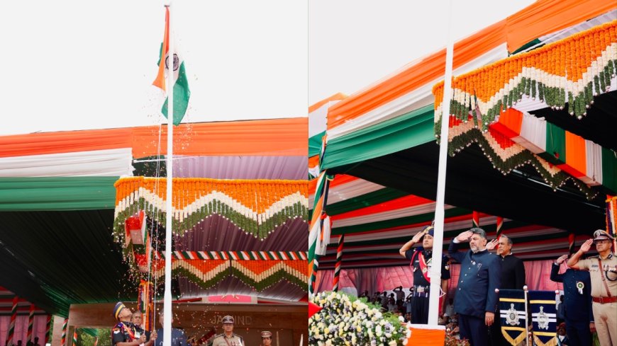 ಮಾಣೆಕ್ ಷಾ ಮೈದಾನದಲ್ಲಿ ಧ್ವಜಾರೋಹಣ ನೆರವೇರಿಸಿದ ಮುಖ್ಯಮಂತ್ರಿ ಡಿ.ಕೆ.ಶಿವಕುಮಾರ್
