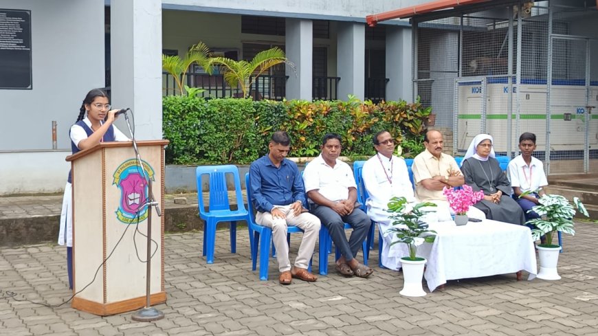 ಸಂತ ಫಿಲೋಮಿನಾ ಶಾಲೆಯಲ್ಲಿ ಸಂಭ್ರಮದಿಂದ ಸ್ವಾತಂತ್ರ್ಯೋತ್ಸವ ಆಚರಣೆ