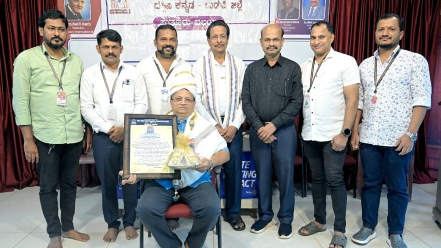 ಪುತ್ತೂರು: ವಿಶ್ವ ಛಾಯಾಗ್ರಹಣ ದಿನ.. ಕೋನಡ್ಕ ವೇಣುಗೋಪಾಲರಿಗೆ  ಸನ್ಮಾನ