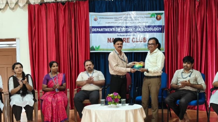 ವಿವೇಕಾನಂದ ಪದವಿ ಕಾಲೇಜು: ನೇಚರ್ ಕ್ಲಬ್ ಉದ್ಘಾಟನೆ