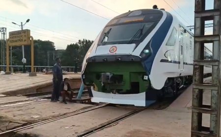 Vande Bharat Express: ಬೆಂಗಳೂರು-ಮಂಗಳೂರು ವಂದೇ ಭಾರತ್ ಎಕ್ಸ್‌ಪ್ರೆಸ್ ಪ್ರಾಯೋಗಿಕ ಸಂಚಾರ ಯಶಸ್ವಿ