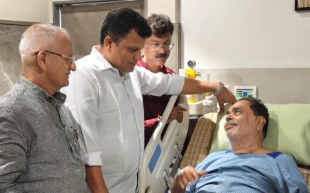 ಮಾಜಿ ಸಚಿವ ರಮಾನಾಥ ರೈ ಆರೋಗ್ಯ ವಿಚಾರಿಸಿದ ಸಂಸದ ಕ್ಯಾ.ಬ್ರಿಜೇಶ್ ಚೌಟ