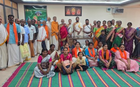ಧರ್ಮಾಭ್ಯುದಯ - ಧರ್ಮ ಶಿಕ್ಷಣ ತಾಲೂಕು ಸಮಿತಿಯಿಂದ ಶೃಂಗೇರಿಗೆ ಭೇಟಿ