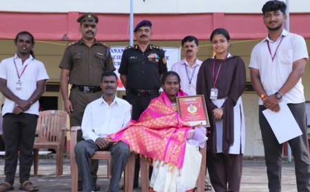 ವಿವೇಕಾನಂದ ಕಾಲೇಜು: ಎನ್‌ಸಿಸಿ ಘಟಕದಿಂದ ಅಭಿನಂದನಾ ಕಾರ್ಯಕ್ರಮ
