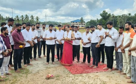 Puttur: ಗಣ್ಯರ ಸಮ್ಮುಖದಲ್ಲಿ ಪುತ್ತೂರುದ ಪಿಲಿಗೊಬ್ಬು ಆವೃತ್ತಿ-4ರ ಚಪ್ಪರ ಮುಹೂರ್ತ