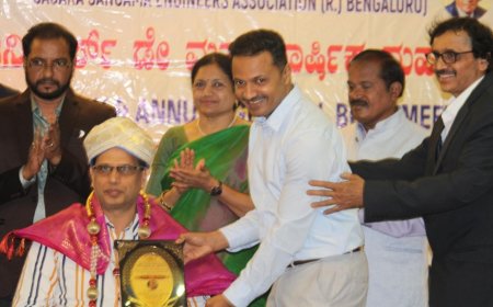 ಇಂಜಿನಿಯರ್ಸ್ ಡೇ: ಶ್ಯಾಮಸುಂದರ ಹೆಗಡೆಗೆ ‘ಸಾಧಕಶ್ರೀ’ ಗೌರವ