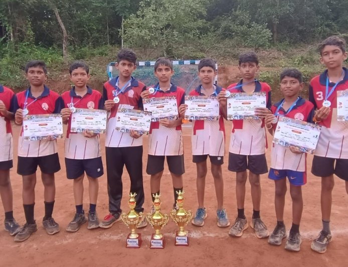 ಹ್ಯಾಂಡ್‌ಬಾಲ್ ಪಂದ್ಯಾವಳಿ: ರಾಮಕೃಷ್ಣ ಪ್ರೌಢಶಾಲೆಯ ವಿದ್ಯಾರ್ಥಿಗಳು ಜಿಲ್ಲಾ ಮಟ್ಟಕ್ಕೆ ಆಯ್ಕೆ