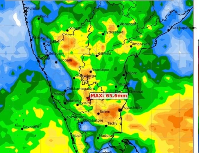 Karnataka Rain: ರಾಜ್ಯದಲ್ಲಿ ವಿವಿಧ ಭಾಗಗಳಲ್ಲಿ ಮಳೆ