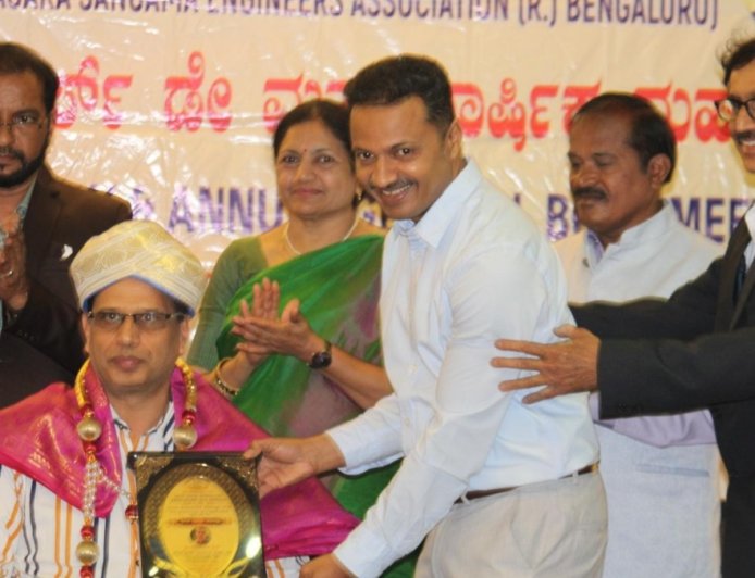 ಇಂಜಿನಿಯರ್ಸ್ ಡೇ: ಶ್ಯಾಮಸುಂದರ ಹೆಗಡೆಗೆ ‘ಸಾಧಕಶ್ರೀ’ ಗೌರವ