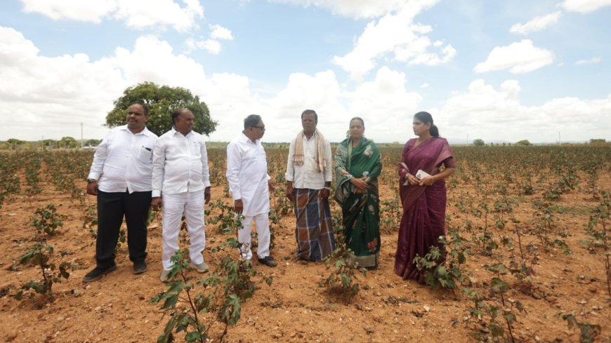 ಗುಂಡ್ಲುಪೇಟೆ ತಾಲೂಕಿನಲ್ಲಿ ಡಿಸಿಎಂ ಡಾ.ಜಿ.ಪರಮೇಶ್ವರ ಬರ ವೀಕ್ಷಣೆ