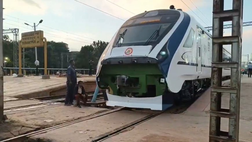 Vande Bharat Express: ಬೆಂಗಳೂರು-ಮಂಗಳೂರು ವಂದೇ ಭಾರತ್ ಎಕ್ಸ್‌ಪ್ರೆಸ್ ಪ್ರಾಯೋಗಿಕ ಸಂಚಾರ ಯಶಸ್ವಿ