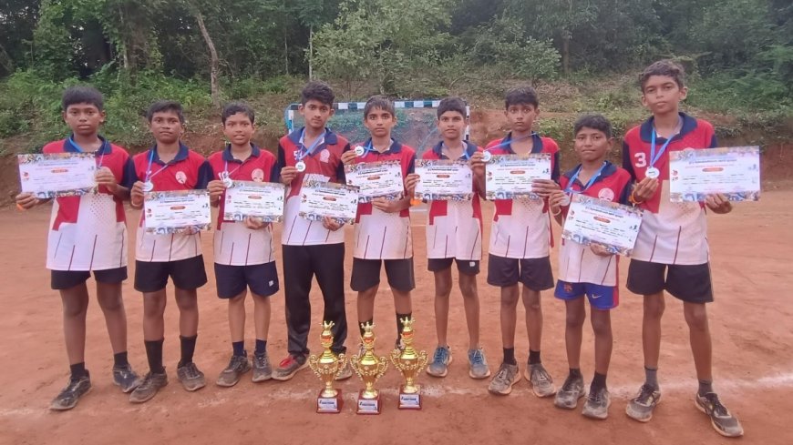 ಹ್ಯಾಂಡ್‌ಬಾಲ್ ಪಂದ್ಯಾವಳಿ: ರಾಮಕೃಷ್ಣ ಪ್ರೌಢಶಾಲೆಯ ವಿದ್ಯಾರ್ಥಿಗಳು ಜಿಲ್ಲಾ ಮಟ್ಟಕ್ಕೆ ಆಯ್ಕೆ