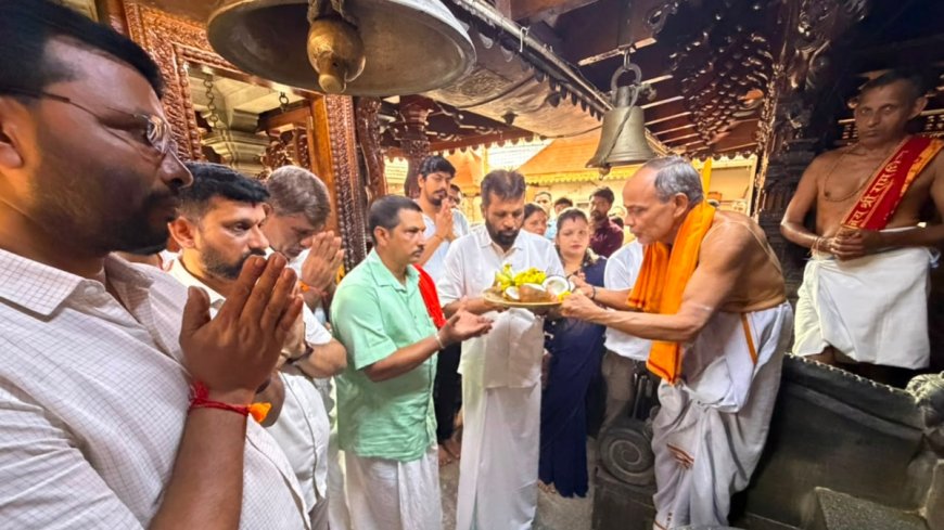 ಶ್ರೀ ಮಹಾಲಿಂಗೇಶ್ವರ ದೇಗುಲದ ದೇವರುಮಾರು ಗದ್ದೆಯಲ್ಲಿ ಗಿರಿಜಾ ಕಲ್ಯಾಣೋತ್ಸವ!