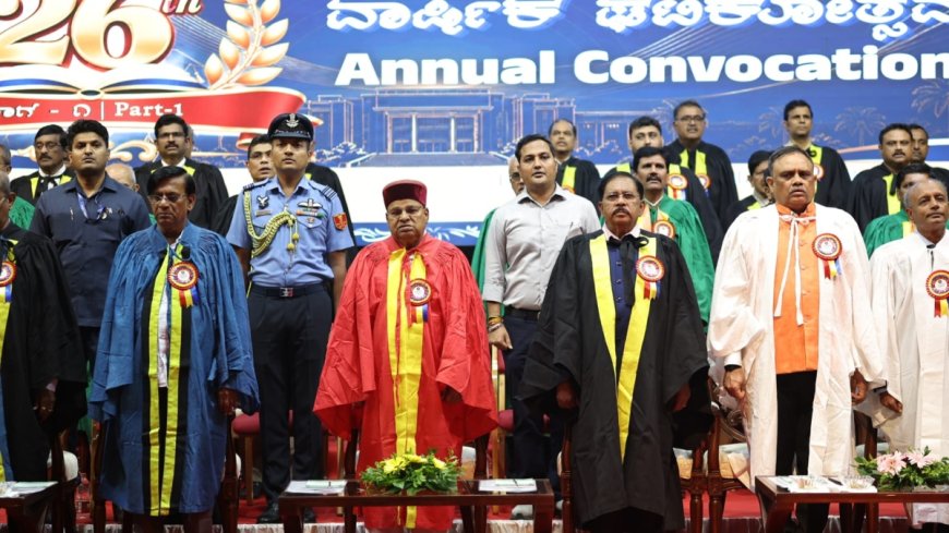 VTU: 26ನೇ ವಾರ್ಷಿಕ ಘಟಿಕೋತ್ಸವ & ಪದವಿ ಪ್ರದಾನ ಸಮಾರಂಭ