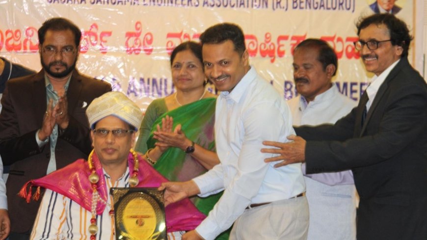 ಇಂಜಿನಿಯರ್ಸ್ ಡೇ: ಶ್ಯಾಮಸುಂದರ ಹೆಗಡೆಗೆ ‘ಸಾಧಕಶ್ರೀ’ ಗೌರವ