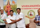 ವಿವೇಕಾನಂದ ಎಂಜಿನಿಯರಿಂಗ್ ಕಾಲೇಜು: ನೂತನ ಪ್ರಾಂಶುಪಾಲರಾಗಿ ಡಾ.ಪುರುಷೋತ್ತಮ ಚಿಪ್ಪಾರ್ ಅಧಿಕಾರ ಸ್ವೀಕಾರ