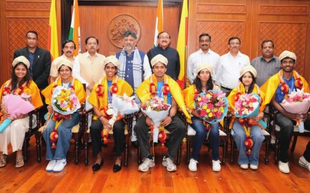 ಏಷ್ಯನ್‌ ಗೇಮ್ಸ್‌ ಪದಕ ವಿಜೇತರನ್ನು ಅಭಿನಂದಿಸಿ ಸಿಎಂ, ಡಿಸಿಎಂ