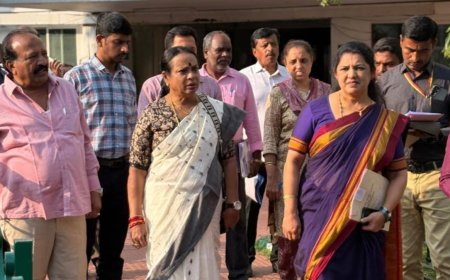 Dr.Umashree: ಶಾಸಕರ ಭವನಕ್ಕೆ ಉಪಸಭಾಪತಿ ಡಾ.ಉಮಾಶ್ರೀ ದಿಢೀರ್ ಭೇಟಿ