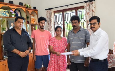 MRPL ದುರಂತ: ಮೃತ ಮನೀಶ್ ಕಕ್ಕಿಡ ಕುಟುಂಬಕ್ಕೆ ಭವಿಷ್ಯ ನಿಧಿ ಸೌಲಭ್ಯ ವಿತರಣೆ