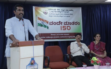 ವಂದೇ ಮಾತರಂ ಗೀತೆ ನಮ್ಮ ಅಸ್ಮಿತೆಯ ಗುರುತು: ರಾಜೇಶ ಪದ್ಮಾರ್
