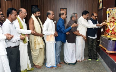 ಮಂಗಳೂರು: ಮಧ್ವಾಚಾರ್ಯ ಜಯಂತಿ ಆಚರಣೆ