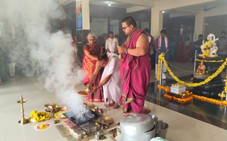 ಅಂಬಿಕಾ ಸಮೂಹ ಶಿಕ್ಷಣ ಸಂಸ್ಥೆಗಳಲ್ಲಿ ಶಾರದಾ ಪೂಜೆ, ಆಯುಧ ಪೂಜೆ