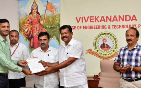 ವಿವೇಕಾನಂದ ಎಂಜಿನಿಯರಿಂಗ್ ಕಾಲೇಜು: ನೂತನ ಪ್ರಾಂಶುಪಾಲರಾಗಿ ಡಾ.ಪುರುಷೋತ್ತಮ ಚಿಪ್ಪಾರ್ ಅಧಿಕಾರ ಸ್ವೀಕಾರ