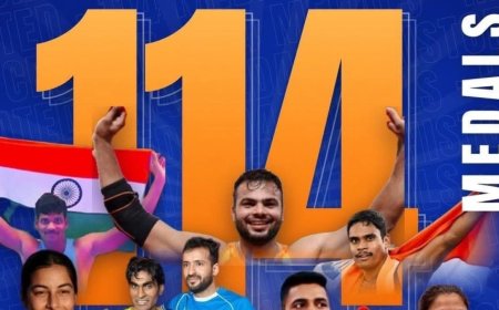 Asian Para Games-2026: ಬರೋಬ್ಬರಿ 114 ಪದಕ  ಗೆದ್ದ ಭಾರತ!