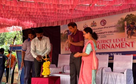 ವಿವೇಕಾನಂದ ಪಿಯು ಕಾಲೇಜಿನಲ್ಲಿ ಖೋಖೋ ಪಂದ್ಯಾವಳಿ