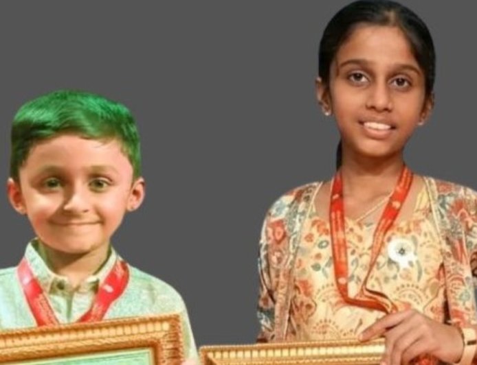 ಗೋಲ್ಡನ್ ಬುಕ್ ಆಫ್ ವರ್ಲ್ಡ್ ರೆಕಾರ್ಡ್: ಇಂದ್ರಪ್ರಸ್ಥ ವಿದ್ಯಾಲಯದ ವಿದ್ಯಾರ್ಥಿಗಳ ಸಾಧನೆ