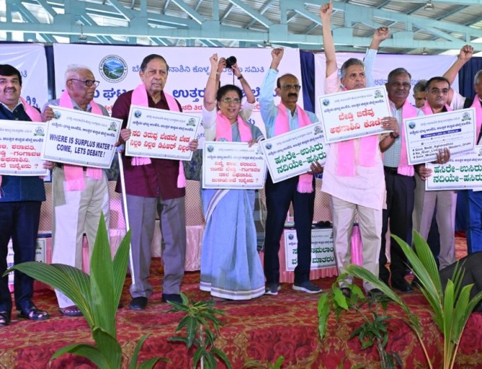 Bedti-Aghanashini River: ಬೇಡ್ತಿ-ಅಘನಾಶಿನಿ ನದಿ ತಿರುವು ಯೋಜನೆ ಕೈಬಿಡುವಂತೆ ಆಗ್ರಹಿಸಿ ಬೆಂಗಳೂರಿನಲ್ಲಿ ಬೃಹತ್ ಪ್ರತಿಭಟನೆ
