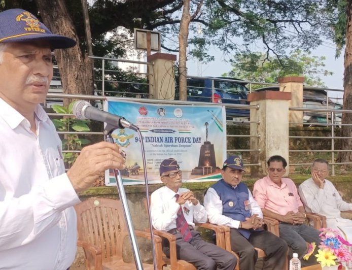 ಪುತ್ತೂರು: ಅಮರ್ ಜವಾನ್ ಜ್ಯೋತಿ ಸ್ಮಾರಕದಲ್ಲಿ 94ನೇ ವಾಯುಸೇನಾ ದಿನಾಚರಣೆ