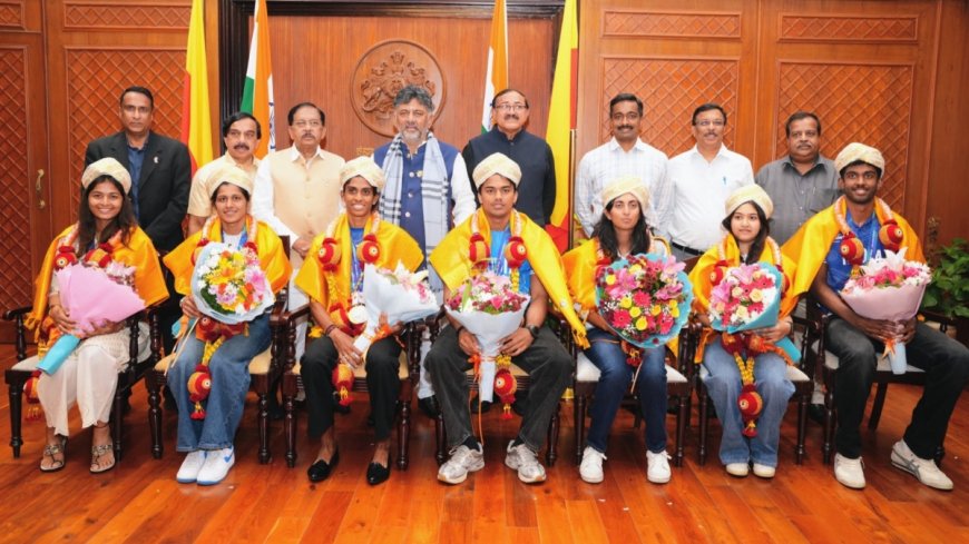 ಏಷ್ಯನ್‌ ಗೇಮ್ಸ್‌ ಪದಕ ವಿಜೇತರನ್ನು ಅಭಿನಂದಿಸಿ ಸಿಎಂ, ಡಿಸಿಎಂ