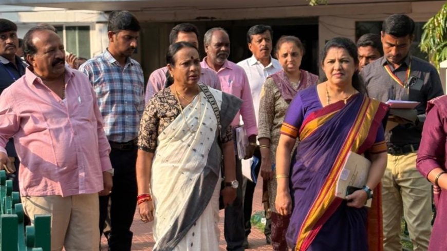 Dr.Umashree: ಶಾಸಕರ ಭವನಕ್ಕೆ ಉಪಸಭಾಪತಿ ಡಾ.ಉಮಾಶ್ರೀ ದಿಢೀರ್ ಭೇಟಿ
