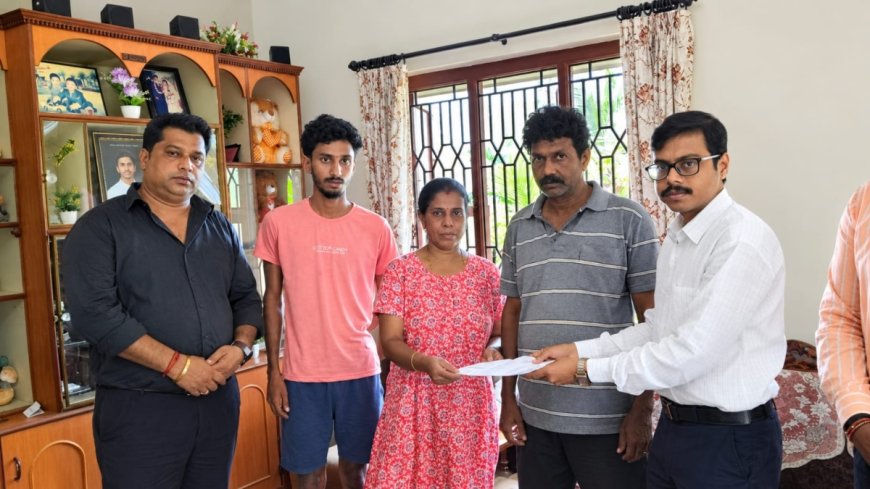 MRPL ದುರಂತ: ಮೃತ ಮನೀಶ್ ಕಕ್ಕಿಡ ಕುಟುಂಬಕ್ಕೆ ಭವಿಷ್ಯ ನಿಧಿ ಸೌಲಭ್ಯ ವಿತರಣೆ