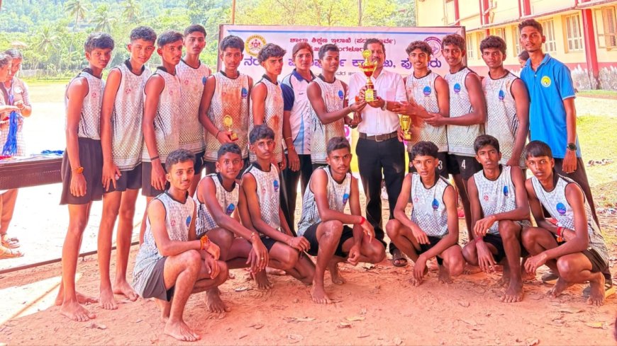 Taluk Level Khokho Tournament:  ವಿವೇಕಾನಂದ ಪಿಯು ಕಾಲೇಜಿನ ಬಾಲಕರ ತಂಡ ಜಿಲ್ಲಾ ಮಟ್ಟಕ್ಕೆ ಆಯ್ಕೆ