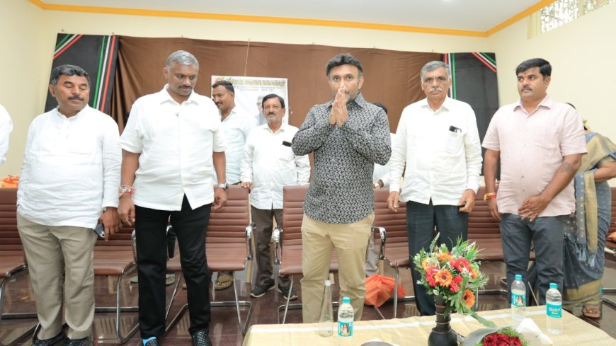 ವಿಧಾನ ಪರಿಷತ್ ಚುನಾವಣೆ: ಎನ್‌ಡಿಎ ಅಭ್ಯರ್ಥಿ ಪರ  ಸಂಸದ ಡಾ.ಕೆ.ಸುಧಾಕರ್ ಮತಯಾಚನೆ