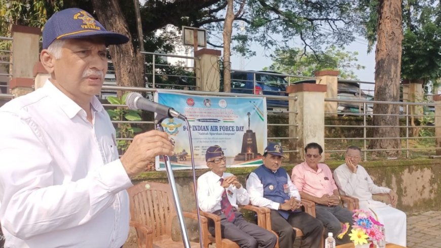 ಪುತ್ತೂರು: ಅಮರ್ ಜವಾನ್ ಜ್ಯೋತಿ ಸ್ಮಾರಕದಲ್ಲಿ 94ನೇ ವಾಯುಸೇನಾ ದಿನಾಚರಣೆ