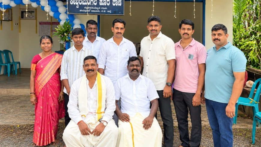 ಈಶ್ವರಮಂಗಲ ಪೊಲೀಸ್ ಹೊರಠಾಣೆಯಲ್ಲಿ ವಿಜೃಂಭಣೆಯ ಆಯುಧ ಪೂಜೆ