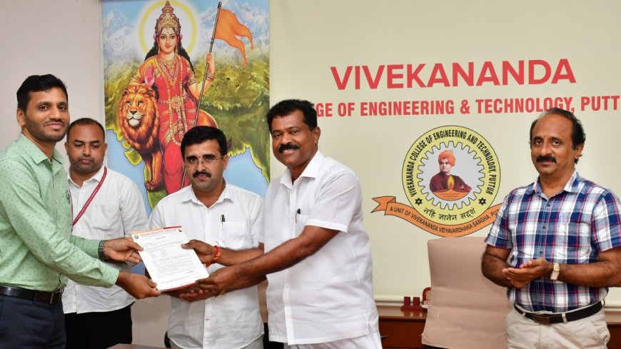 ವಿವೇಕಾನಂದ ಎಂಜಿನಿಯರಿಂಗ್ ಕಾಲೇಜು: ನೂತನ ಪ್ರಾಂಶುಪಾಲರಾಗಿ ಡಾ.ಪುರುಷೋತ್ತಮ ಚಿಪ್ಪಾರ್ ಅಧಿಕಾರ ಸ್ವೀಕಾರ