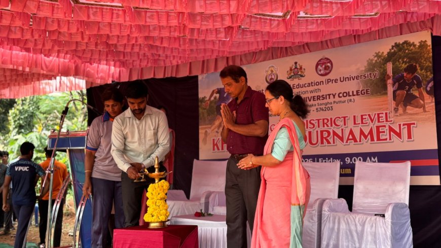 ವಿವೇಕಾನಂದ ಪಿಯು ಕಾಲೇಜಿನಲ್ಲಿ ಖೋಖೋ ಪಂದ್ಯಾವಳಿ