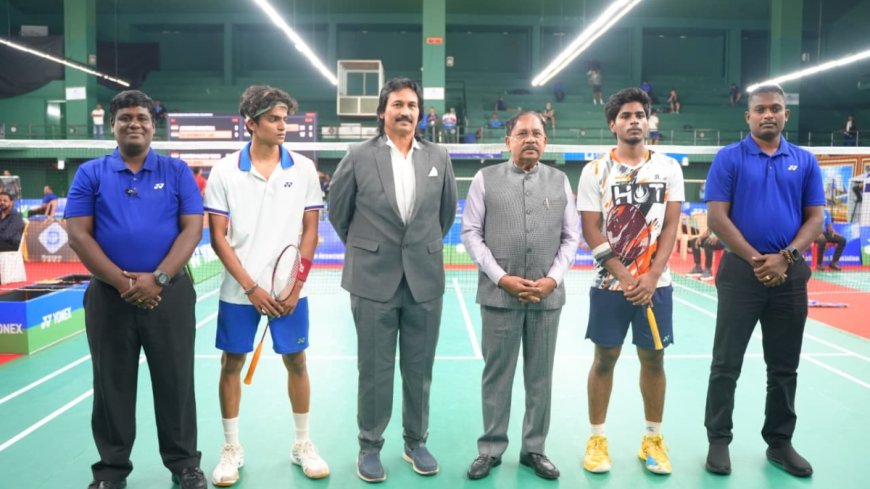 'ಇಂಡಿಯಾ ಇಂಟರ್‌ನ್ಯಾಷನಲ್ ಚಾಲೆಂಜ್-2026' ಬ್ಯಾಡ್ಮಿಂಟನ್ ಕ್ರೀಡಾಕೂಟಕ್ಕೆ ಚಾಲನೆ