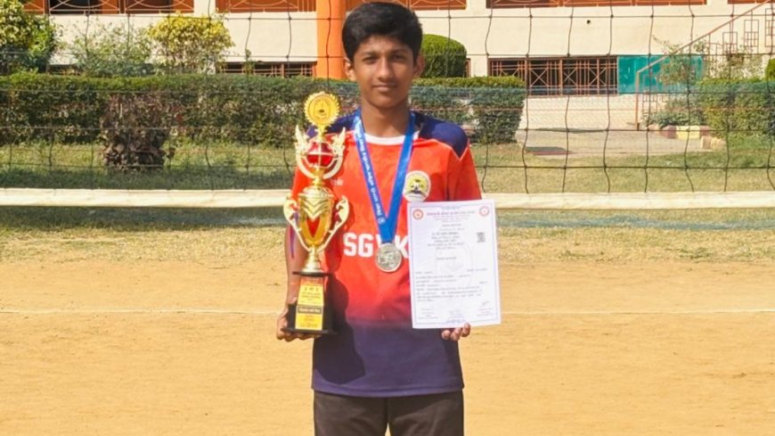 ರಾಷ್ಟ್ರಮಟ್ಟದ ವಾಲಿಬಾಲ್ ಪಂದ್ಯಾವಳಿ: ಪಟ್ಟೆ ಶ್ರೀಕೃಷ್ಣ ವಿದ್ಯಾಸಂಸ್ಥೆ ವಿದ್ಯಾರ್ಥಿಗೆ ದ್ವಿತೀಯ ಸ್ಥಾನ